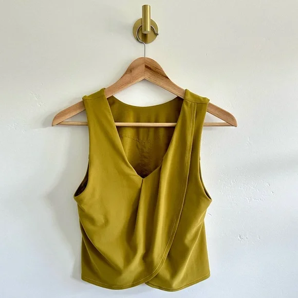 lululemon Nulu Twist-Back Yoga Tank Top - Auric Gold - Picture 4 of 6